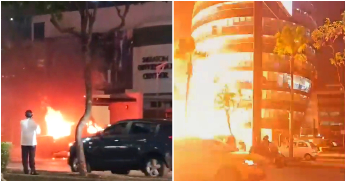 Al menos un fallecido y varios heridos tras explosión de vehículo frente a mall en Guayaquil, Ecuador