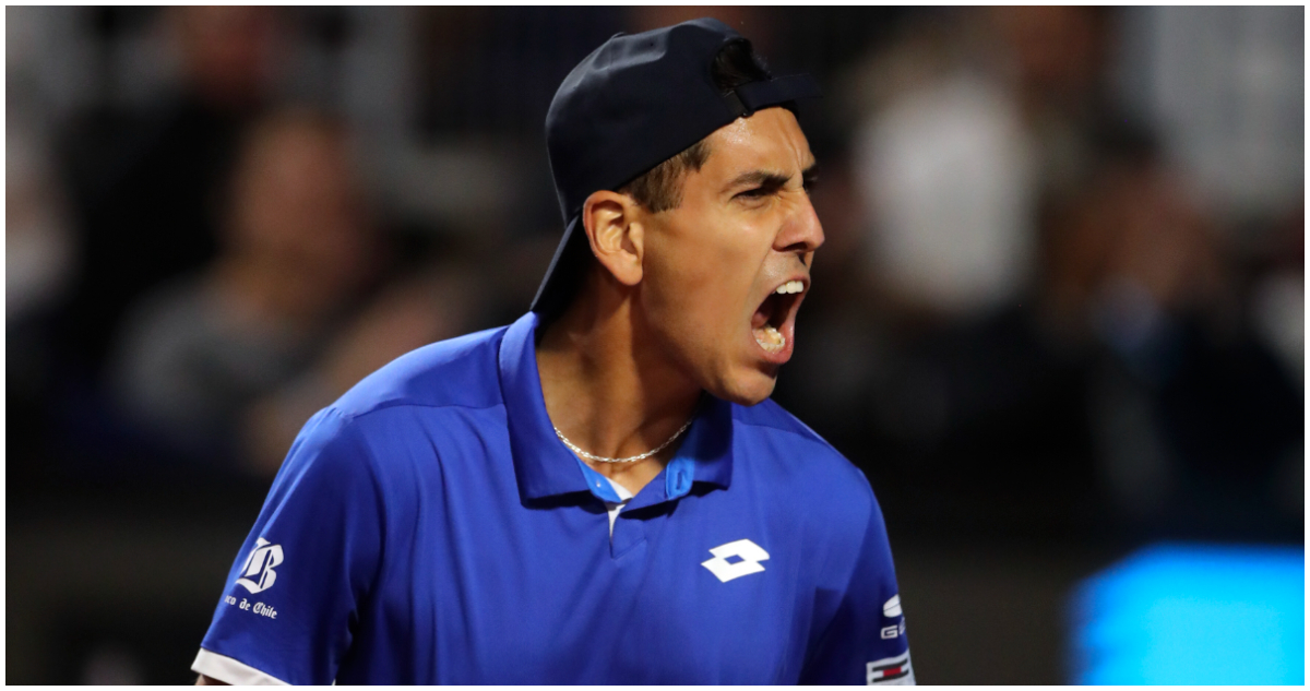 Alejandro Tabilo en foto de Agencia Aton en Chile