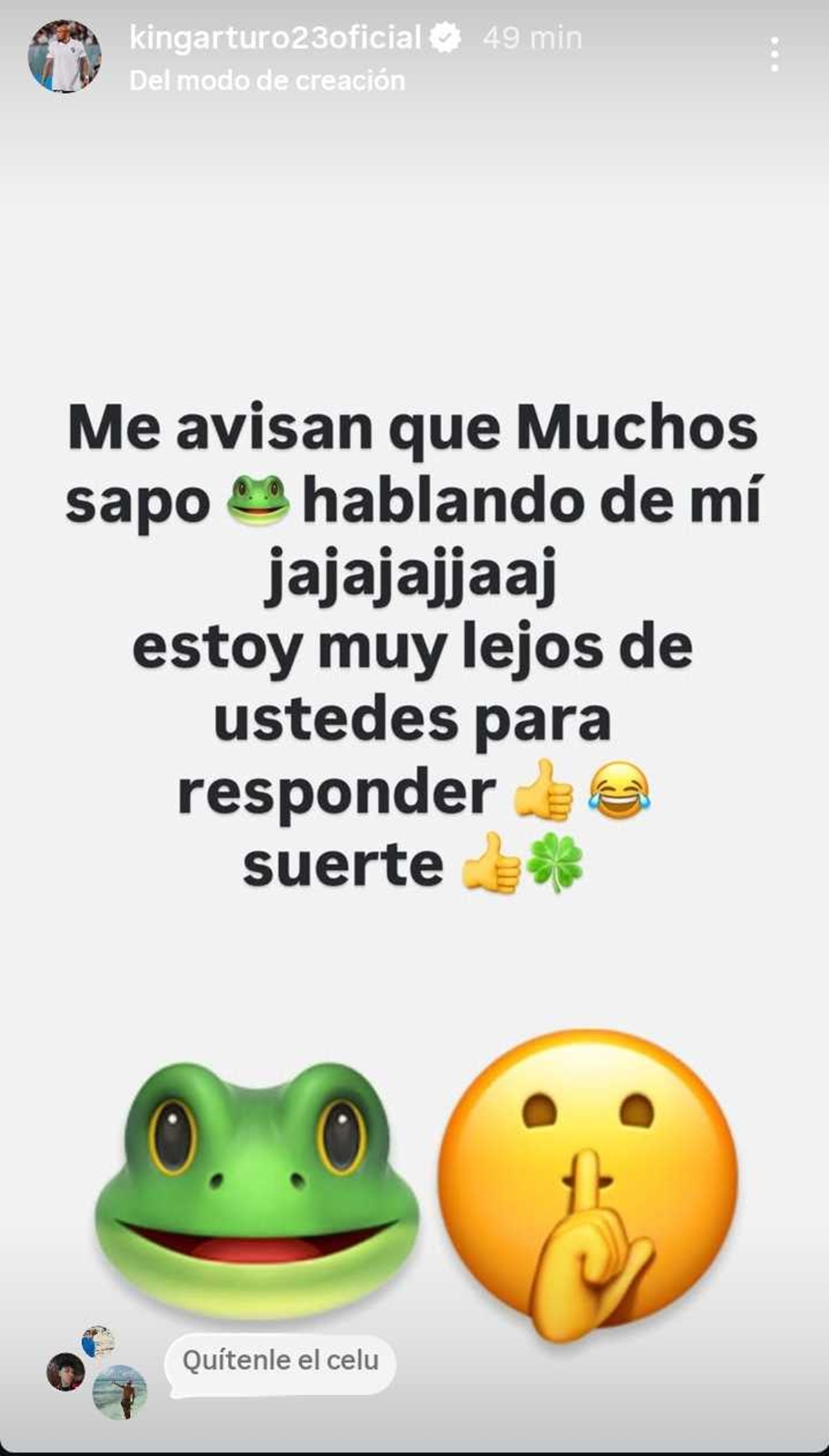 Arturo Vidal enviando a callar a haters tras críticas a Nicolás Córdova