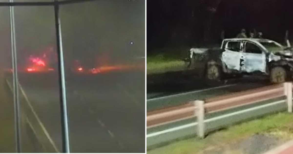 Ataque incendiario al sur de Ercilla deja una camioneta destruida