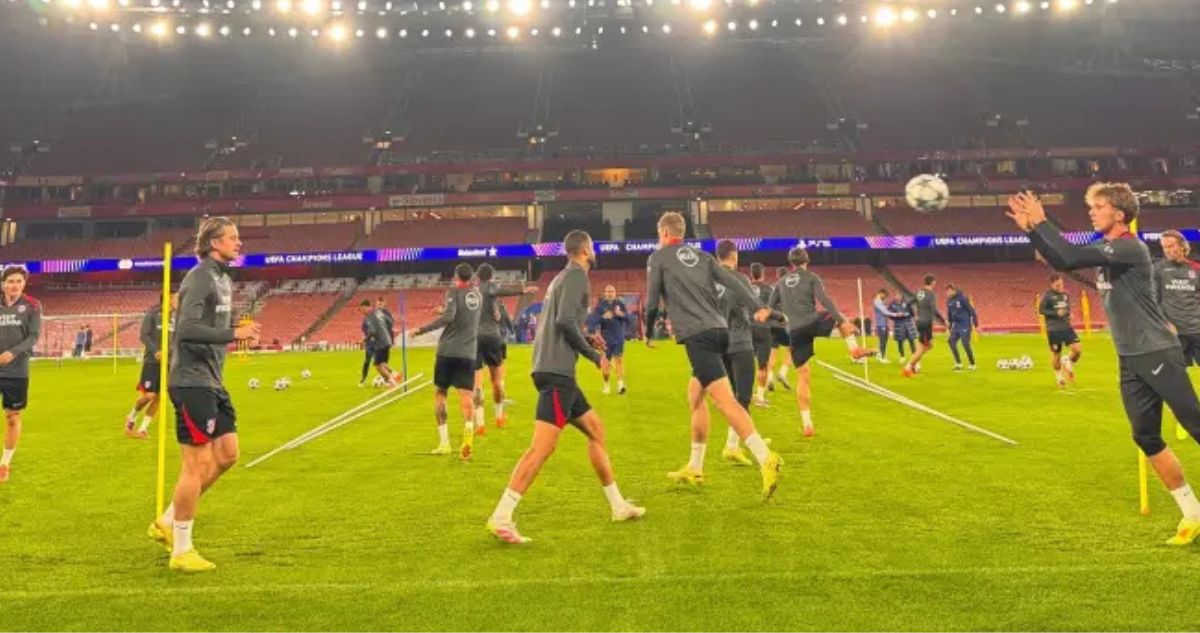 Atlético Madrid y su furia contra Arsenal previo a duelo de Champions