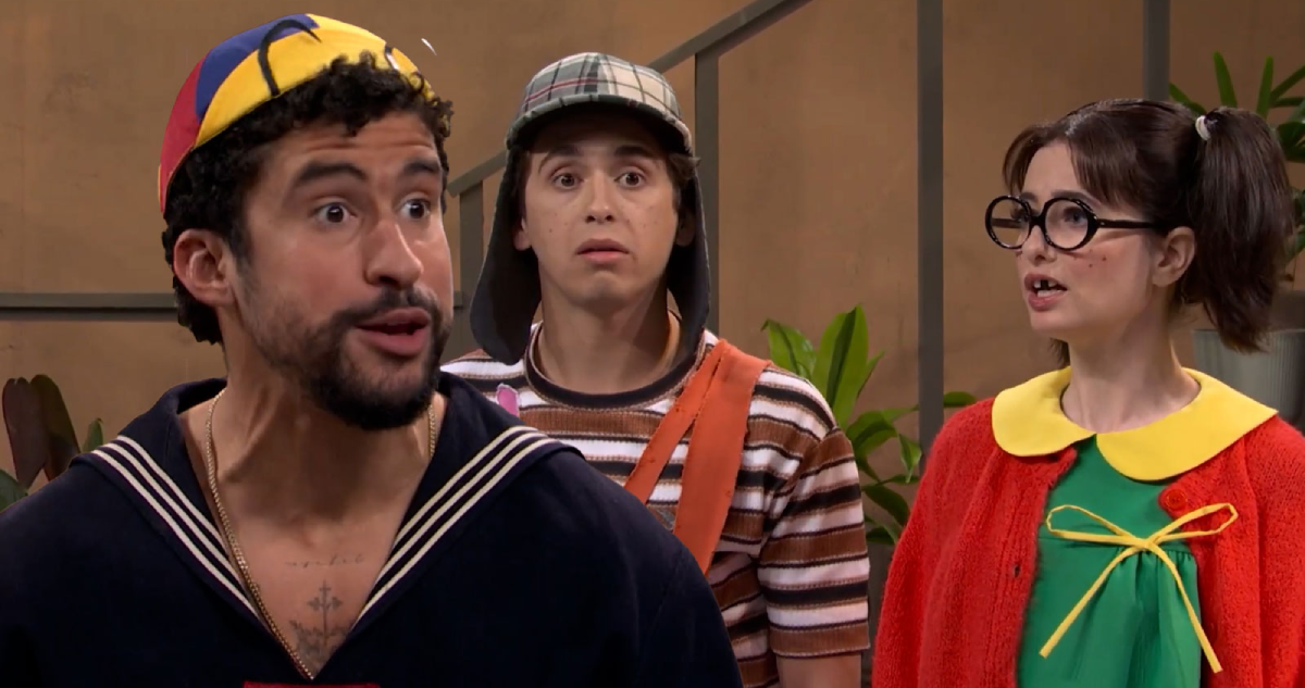 Bad Bunny como Quico.