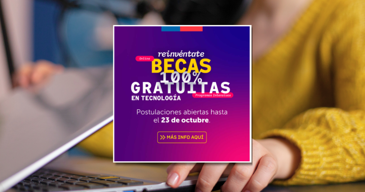 Becas gratuitas talento digital sence