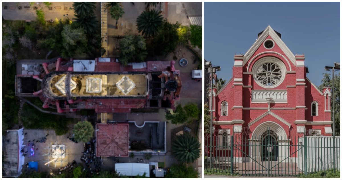 Bienal de Arquitectura recupera la Iglesia de San Francisco (1876), incendiada en el estallido social
