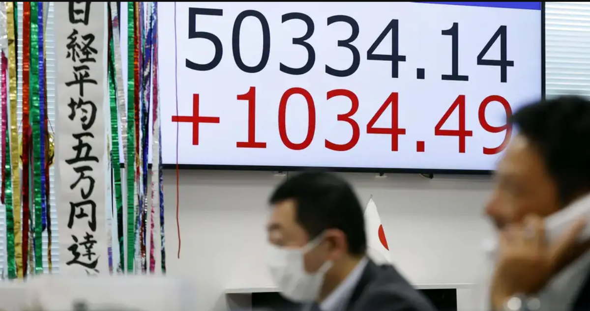Por posible pacto EEUU-China: La Bolsa de Tokia se dispara por primera vez encima de los 50 mil puntos