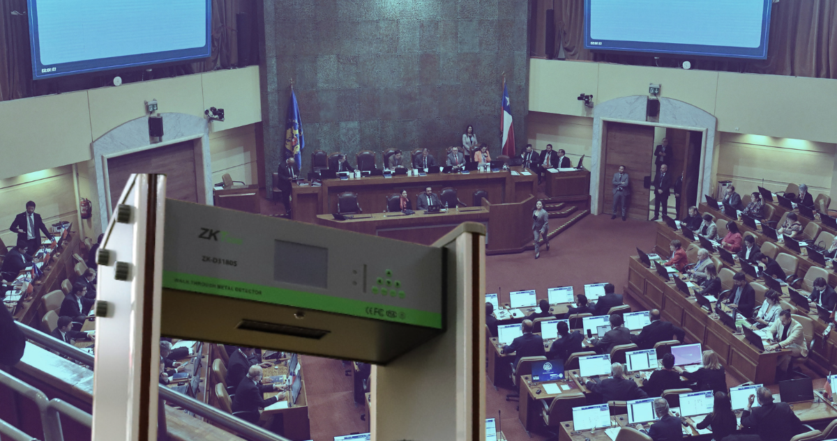 Cámara de Diputados aprueba uso de detectores de metal en establecimientos educacionales y de salud