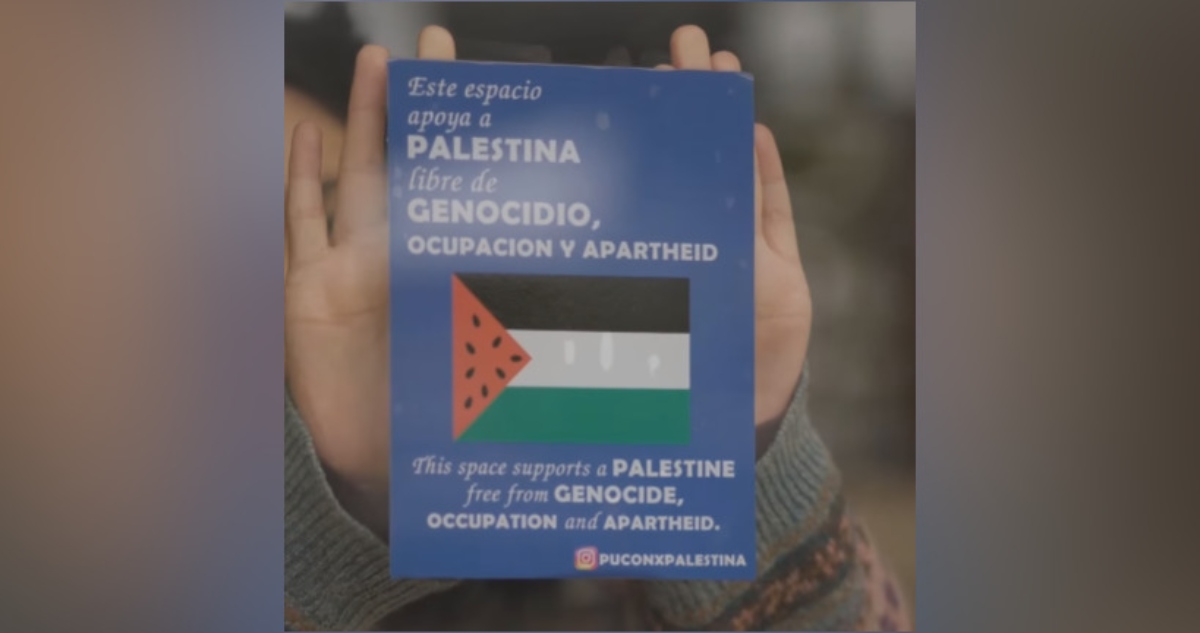 Campaña por Palestina en Pucón