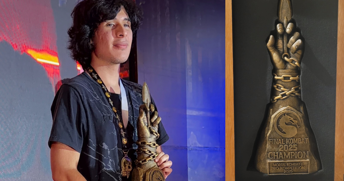 Matías Martínez, el chileno se convirtió en campeón mundial de Mortal Kombat 1