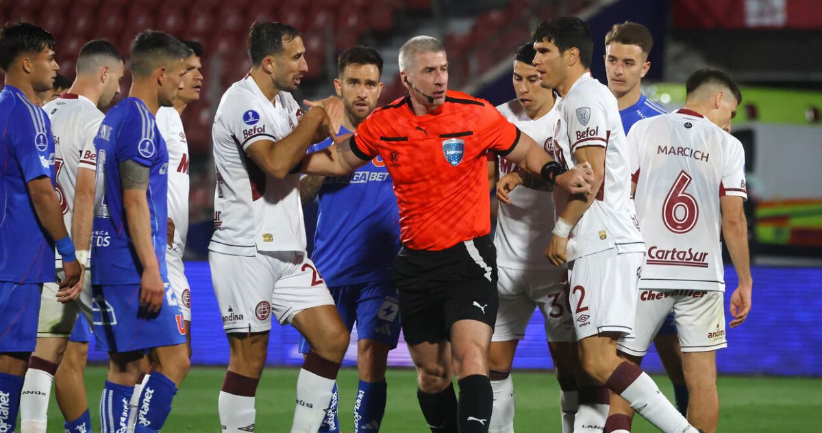 En Lanús aseguraron que árbitro los amenazó en Copa Sudamericana.