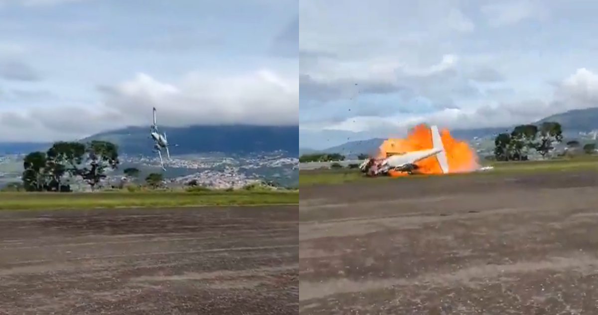 VIDEO | Dos personas muertas deja fallido despegue de avioneta en Venezuela
