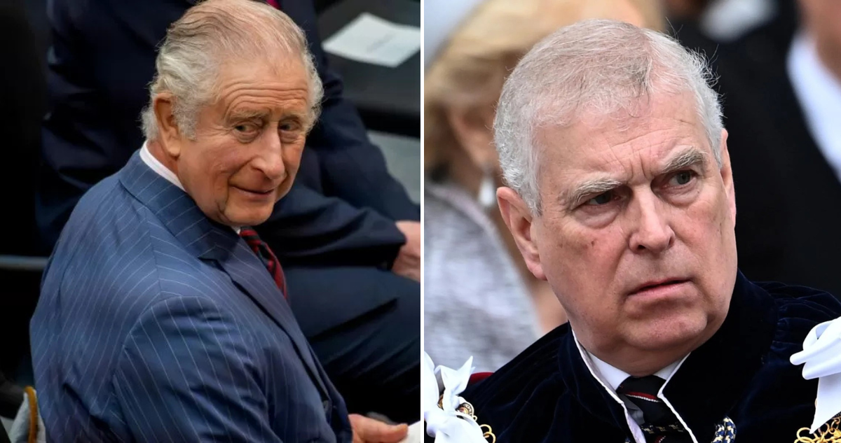 Carlos III por príncipe Andrés