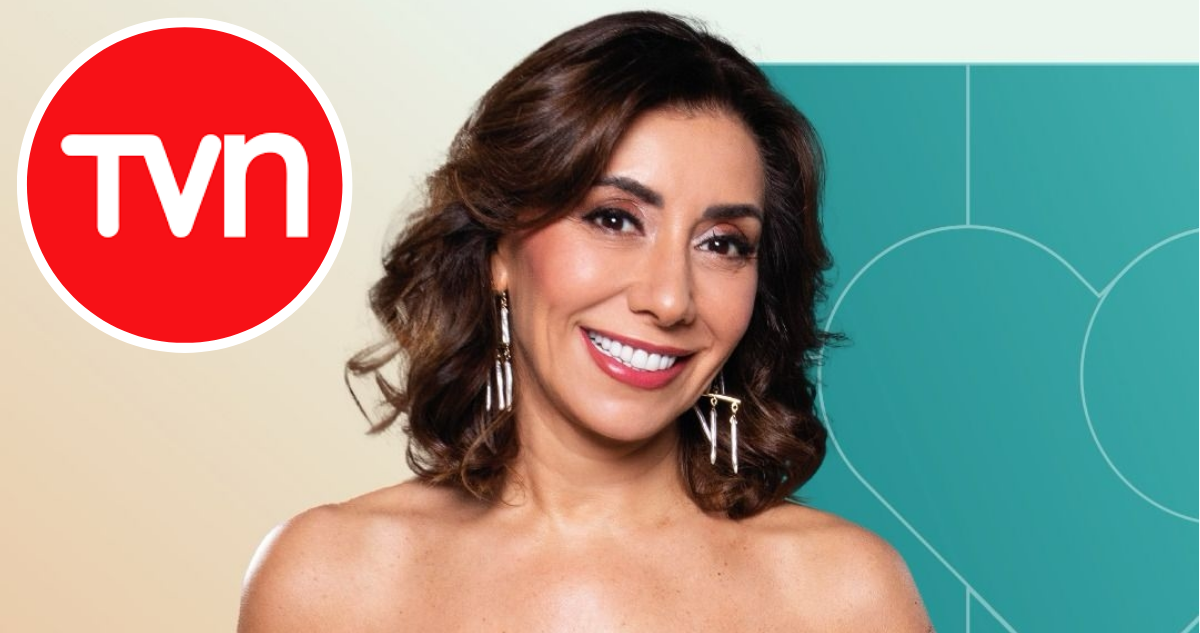 Carmen Gloria Arroyo y logo de TVN en referencia a salida del canal