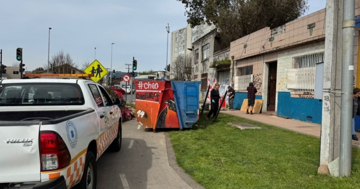 Casa okupa en Temuco