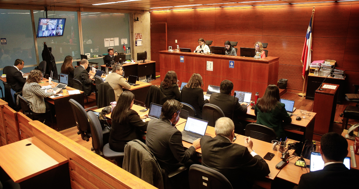 Foto de archivo de juicio del Caso SQM