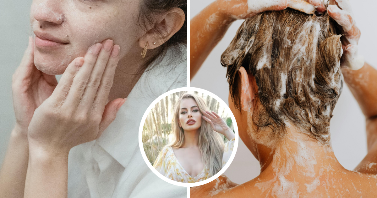 ¿Cata Palacios tenía razón? Expertos explican cada cuánto tiempo debes lavar tu cabello y rostro