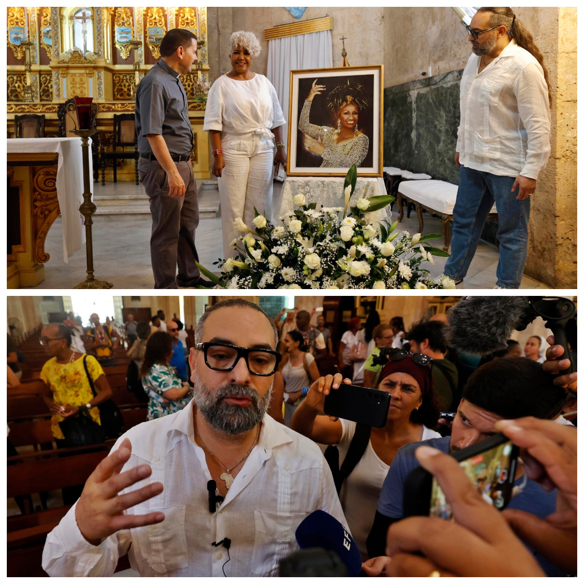 Cuba bloquea centenario de Celia Cruz: Iglesia fue la única que pudo homenajearla