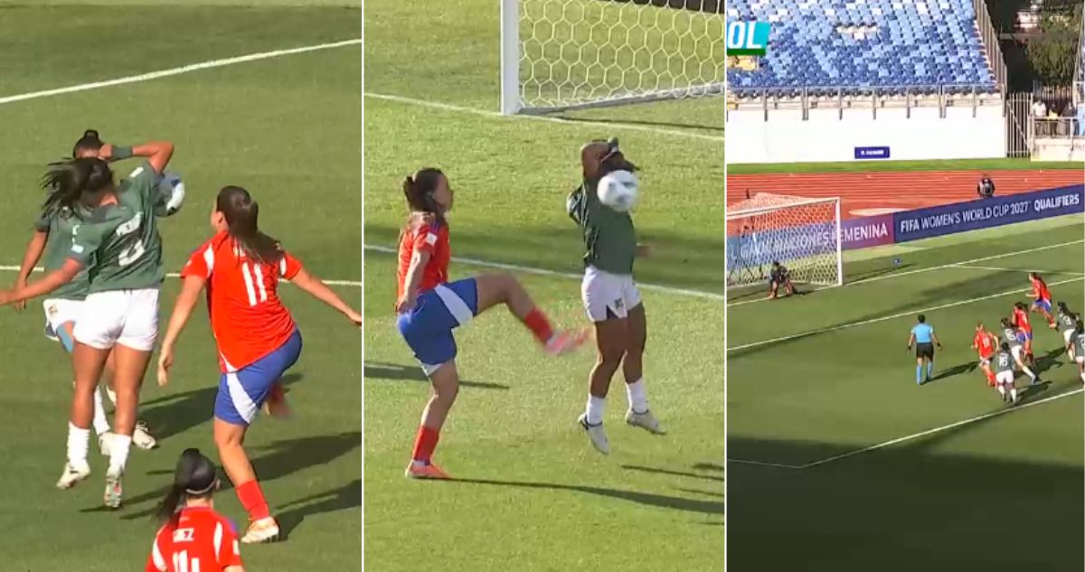 Sonya Keefe y su gol para La Roja ante Bolivia en La Liga de Naciones