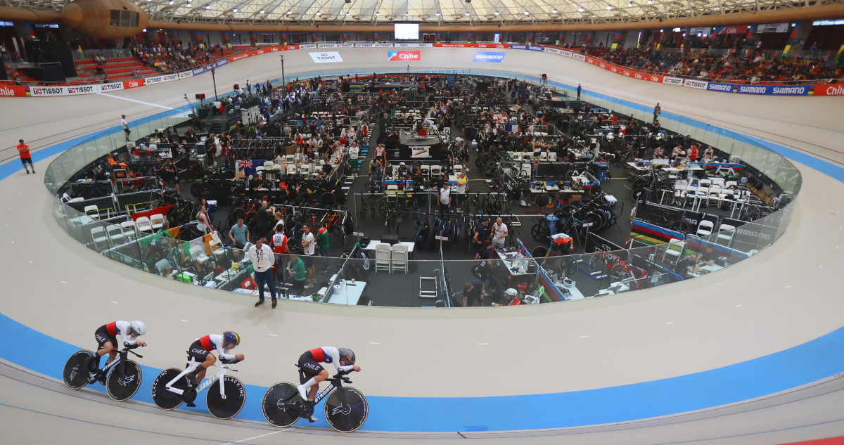 Chile en el Mundial de Ciclismo Pista