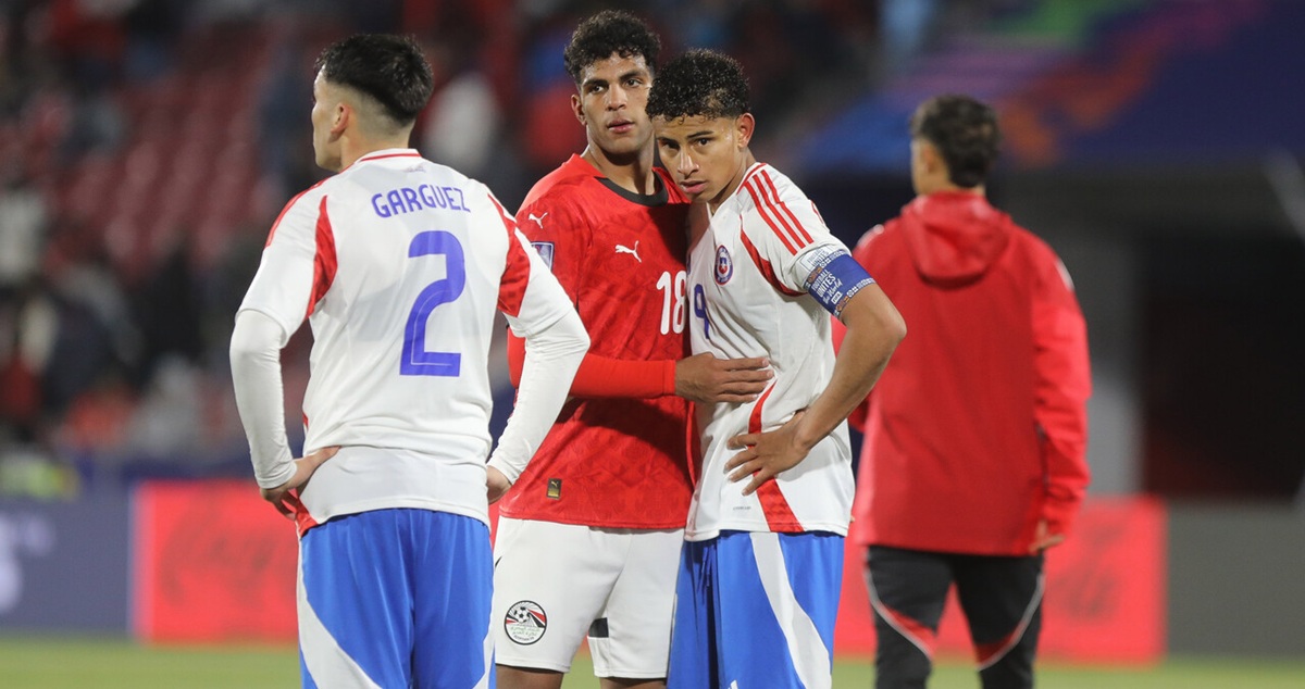 Chile perdió con Egipto y rozó el bochorno en Mundial Sub 20.