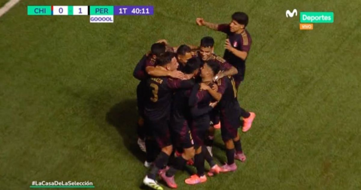 El golazo de César Inga que adelantó a Perú ante Chile