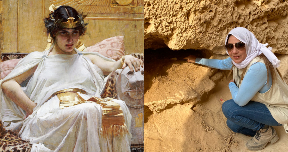 Arqueóloga encuentra importante pista de la tumba de Cleopatra