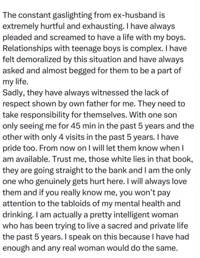 Britney Spears responde a las graves acusaciones de su exesposo: "Ya he tenido suficiente"
