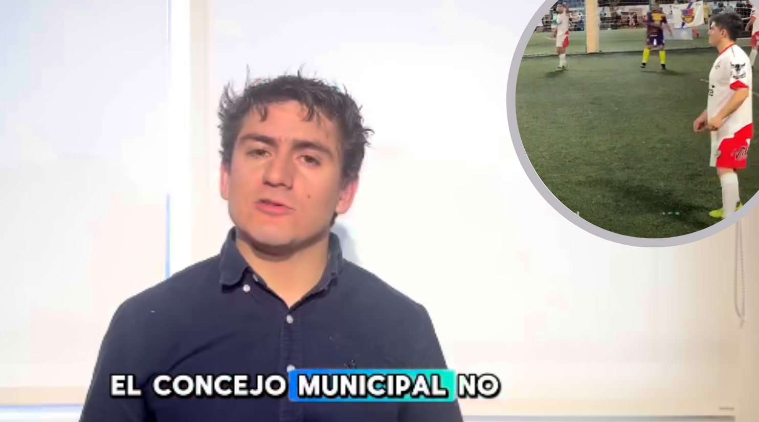 Informe de Contraloría respaldaría a concejal de Castro que viajó a Brasil a jugar fútbol con licencia