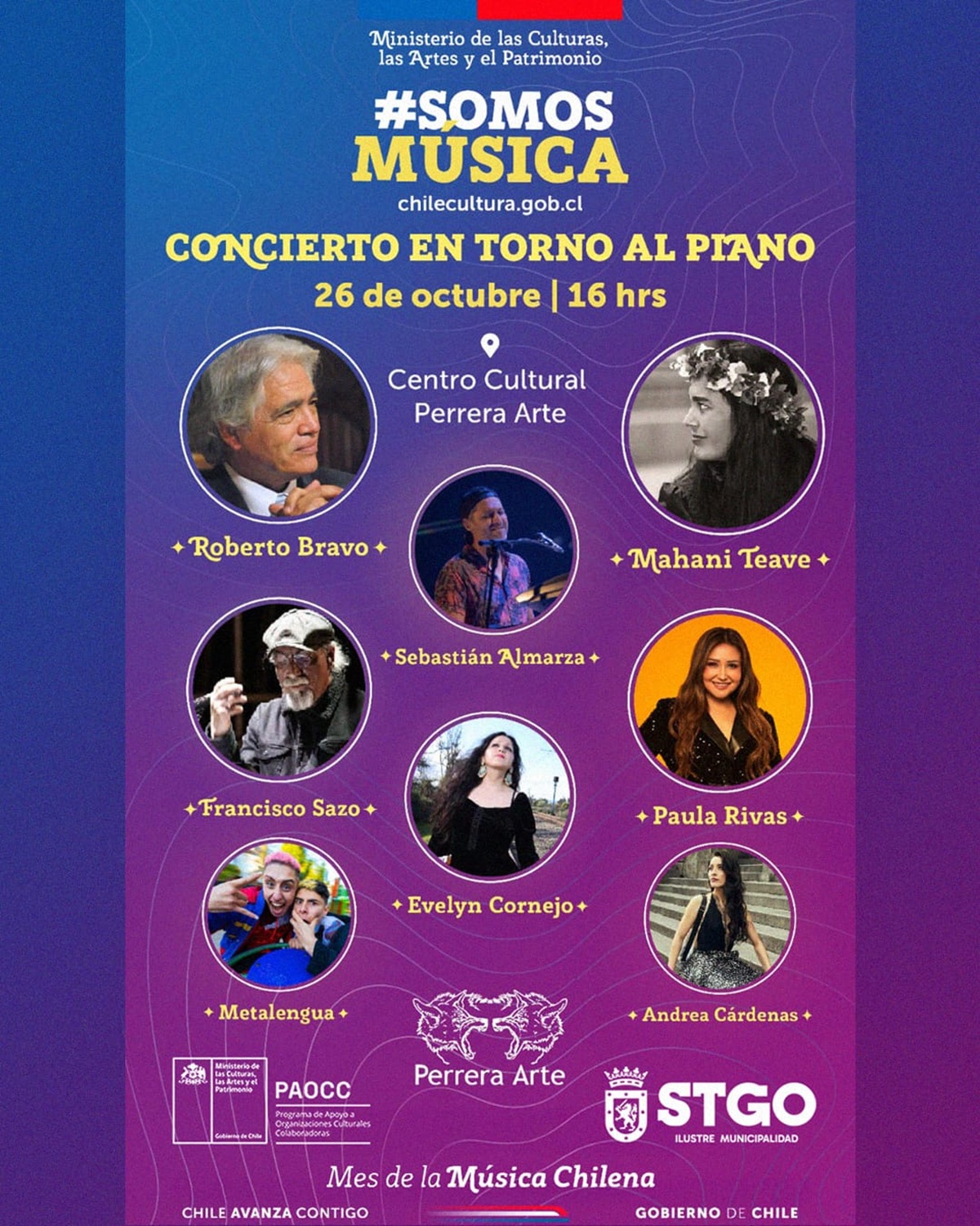 afiche mes de la música