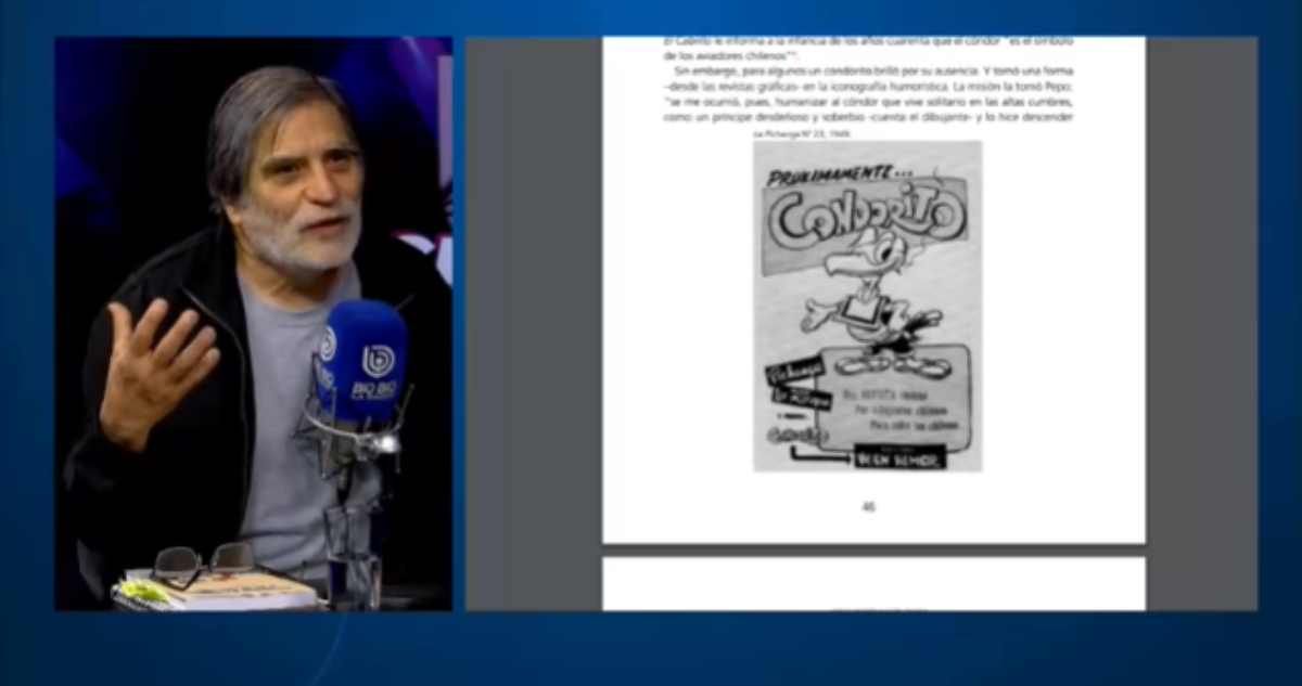 Jorge Montealegre y Condorito: "El cóndor siempre ha estado en el aire de nuestra historia"