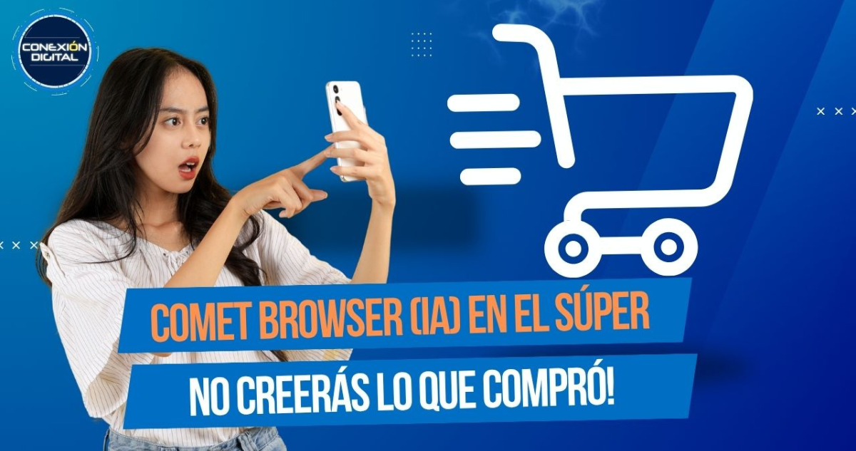 Comet Browser (IA) en el Super: ¡No creerás lo que compró!