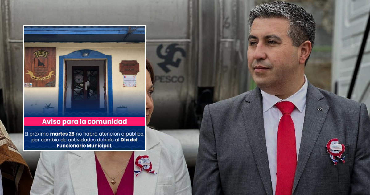 Contraloría negó a municipalidad de Cobquecura cancelar atención al público por celebración del día del funcionario