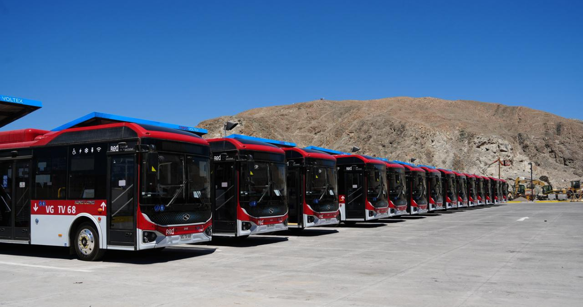 Copiapó pasa a ser la primera ciudad en Chile y Sudamérica en tener transporte público 100% eléctrico
