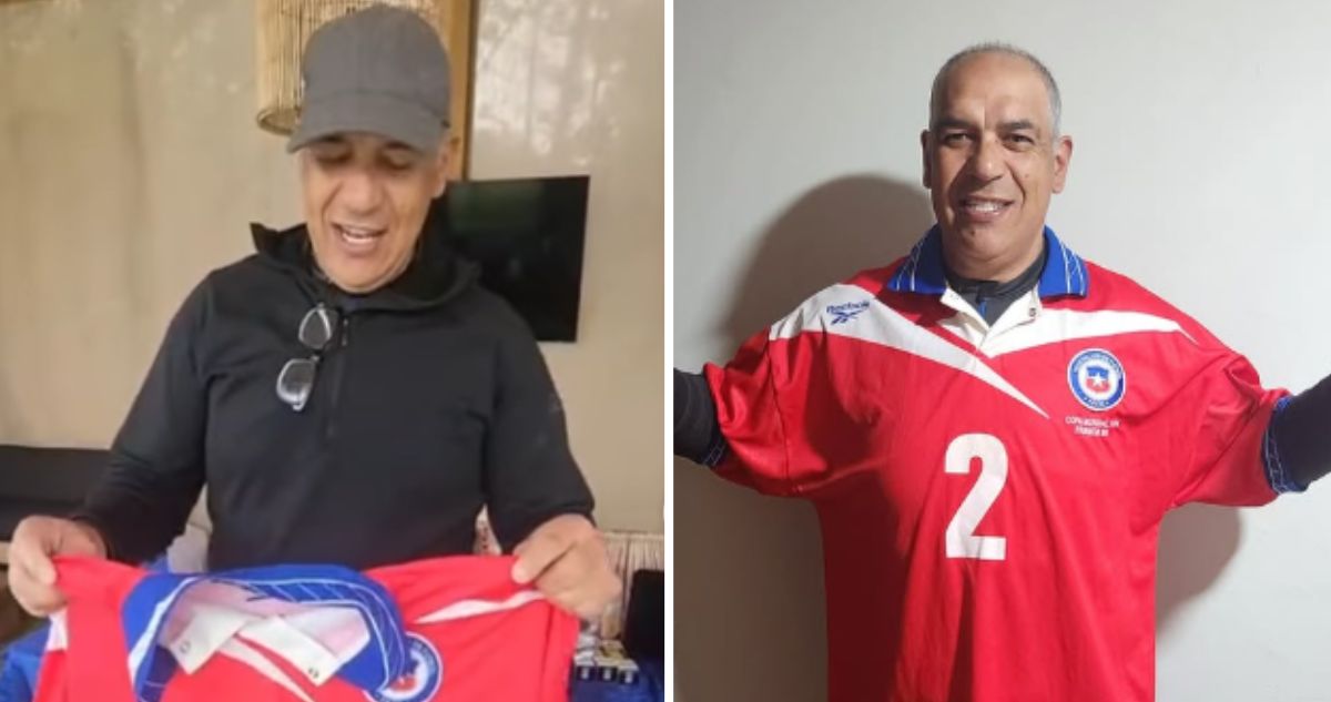 Cristián Castañeda subasta histórica camiseta.