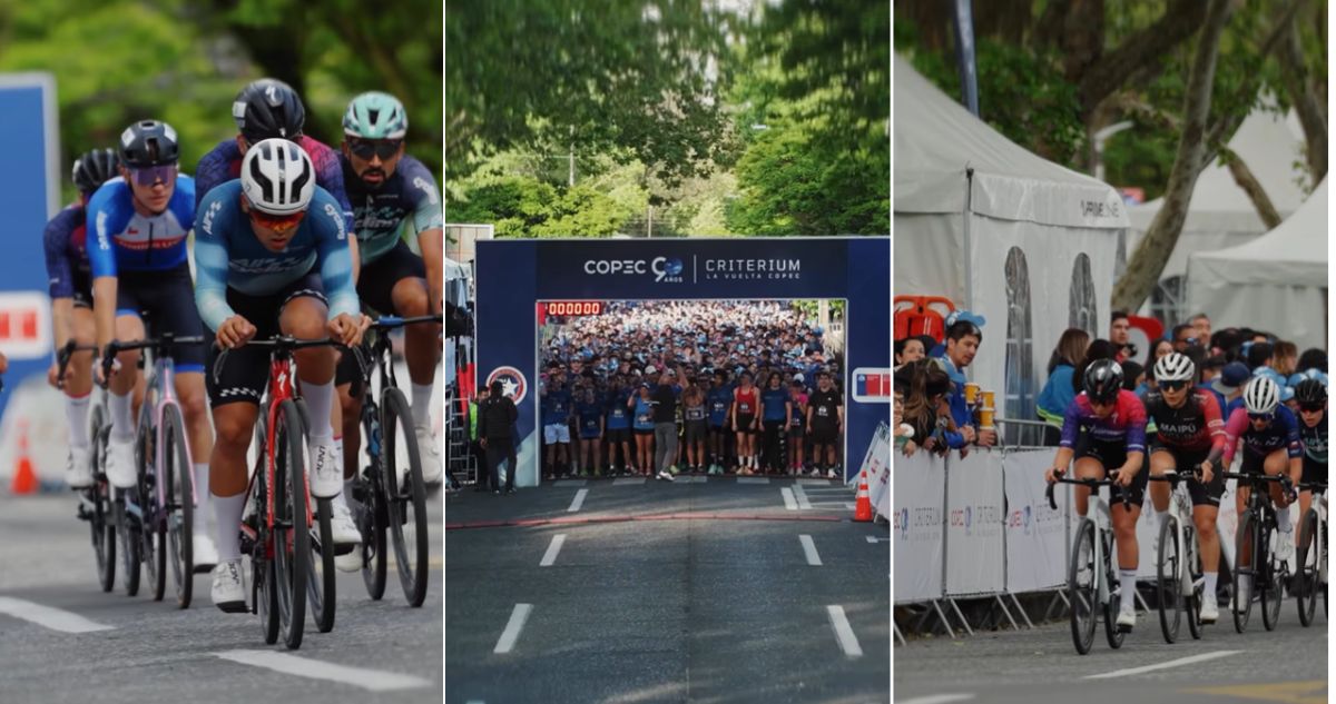 Criterium La Vuelta tuvo exitosa jornada en Concepción
