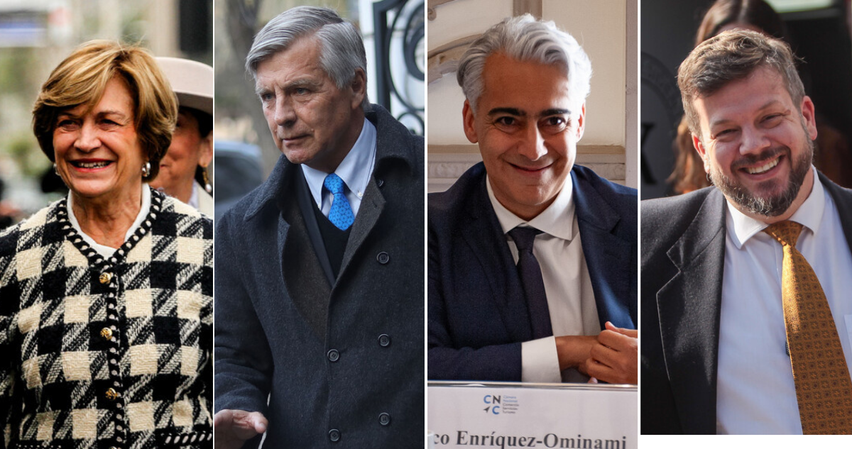 Matthei, Mayne-Nicholls, Enríquez-Ominami y Kaiser siguen haciendo sus campañas.