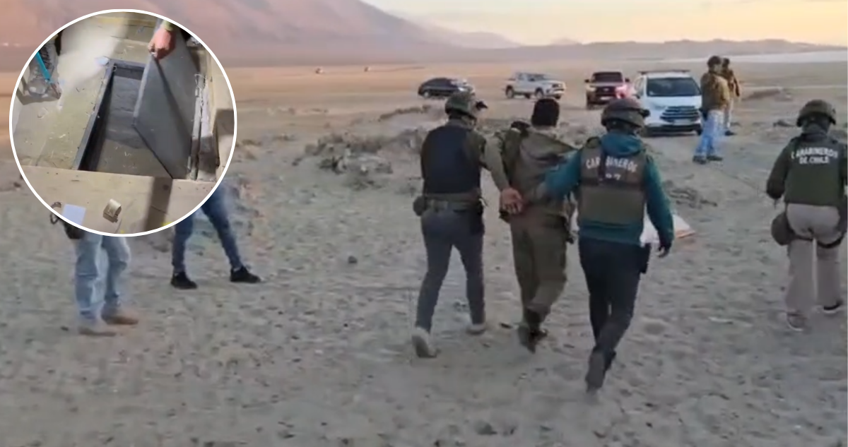 Detienen a extranjeros por secuestro en Antofagasta: construyeron búnker en campamento