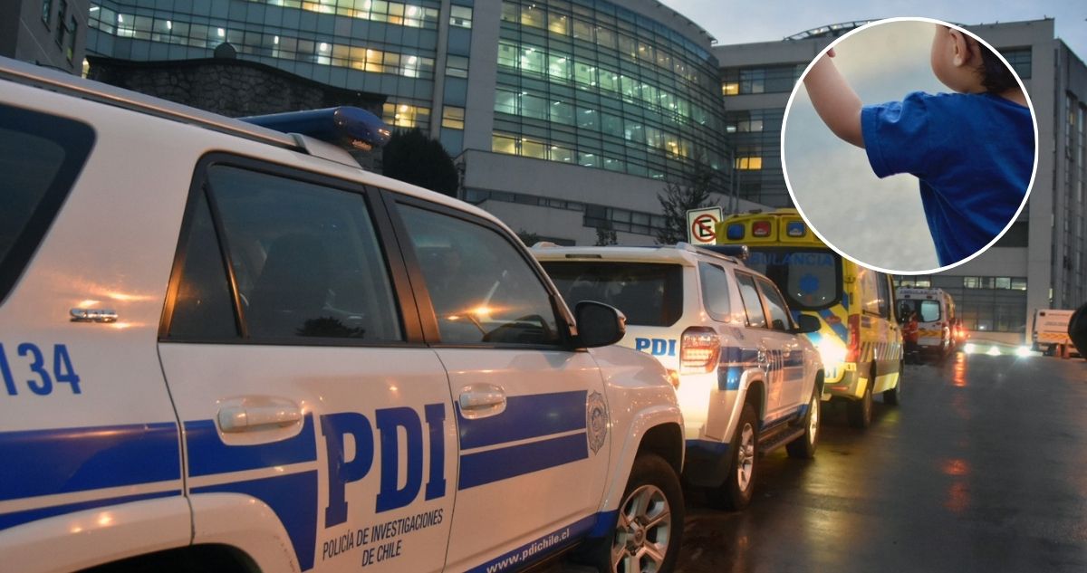 Dan de alta a niño baleado por su padre en Temuco