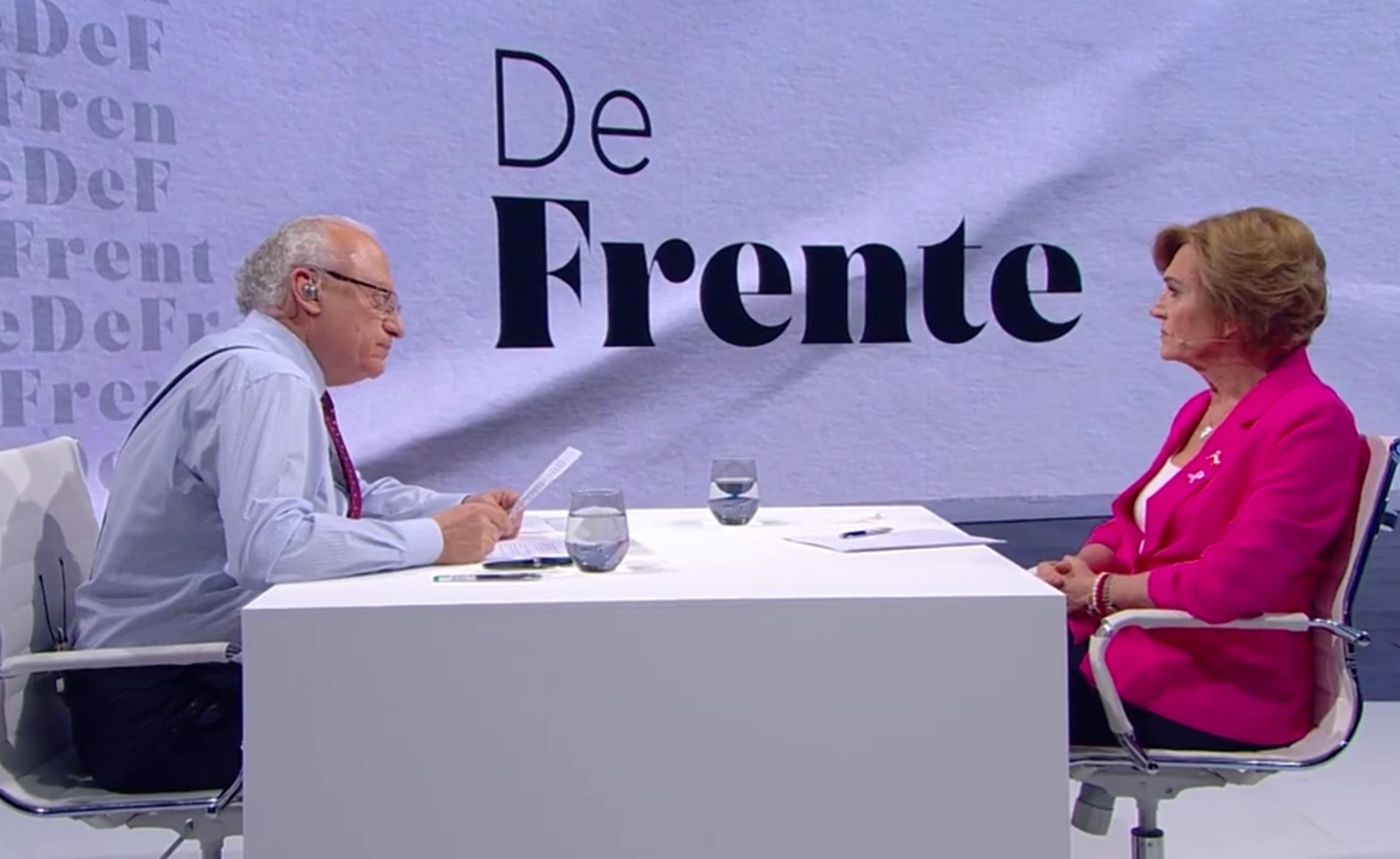 Evelyn Matthei en De Frente con Tomás Mosciatti en El Candidato: China, Kast, Boric y recortes