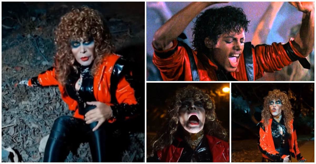 De miedo y atrapante: La Tigresa del Oriente hizo su propia versión de “Thriller” de Michael Jackson