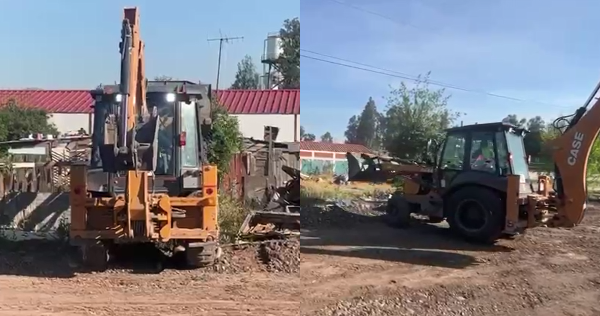 Desalojan toma en Padre Hurtado para construir estación del futuro tren Melipilla-Estación Central