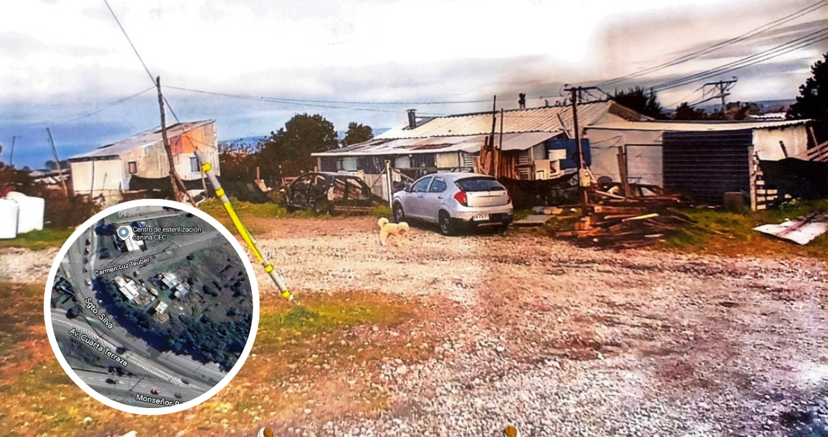 Viviendas en terreno tomado en Puerto Montt