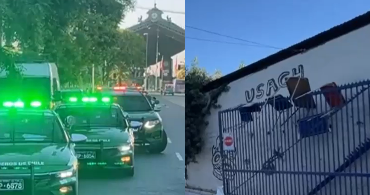 Desalojan Usach tras toma de casi un mes: rector asegura que federación desistió de acuerdo alcanzado