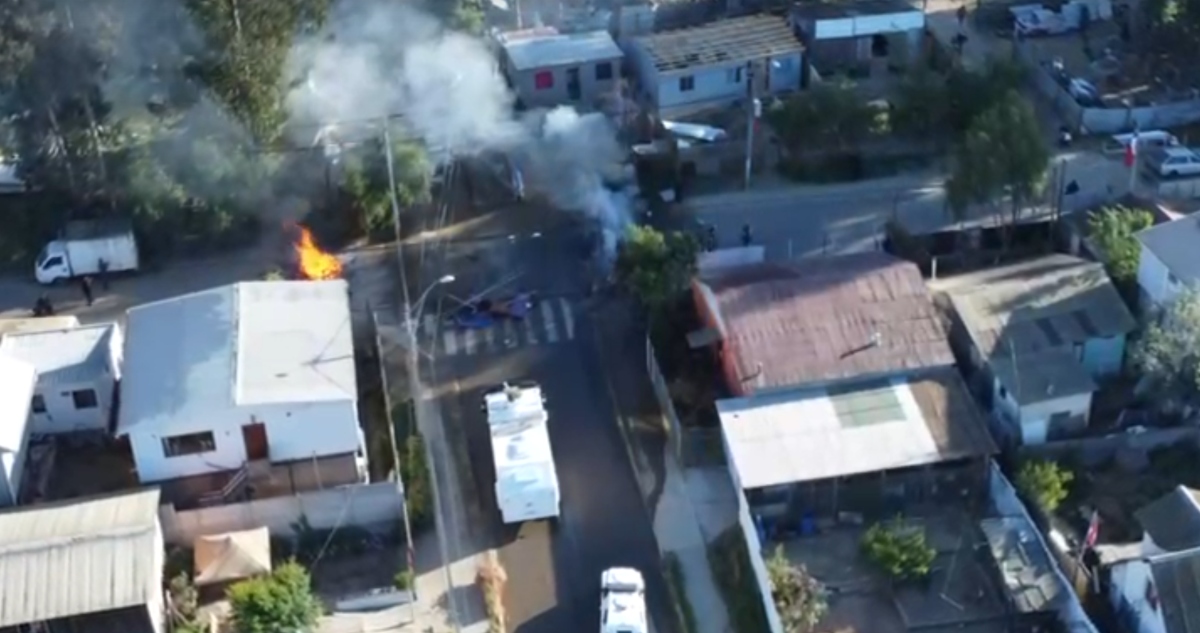 Desalojo de toma en Placilla