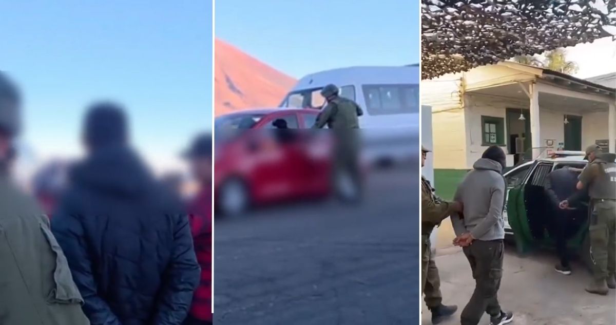 Detienen a tres extranjeros por tráfico de migrantes en San Pedro de Atacama: cobraban $500 mil