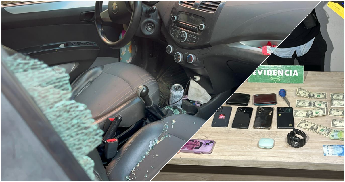 Cuatro detenidos tras robar celular en la capital: los delató la ubicación en línea del aparato