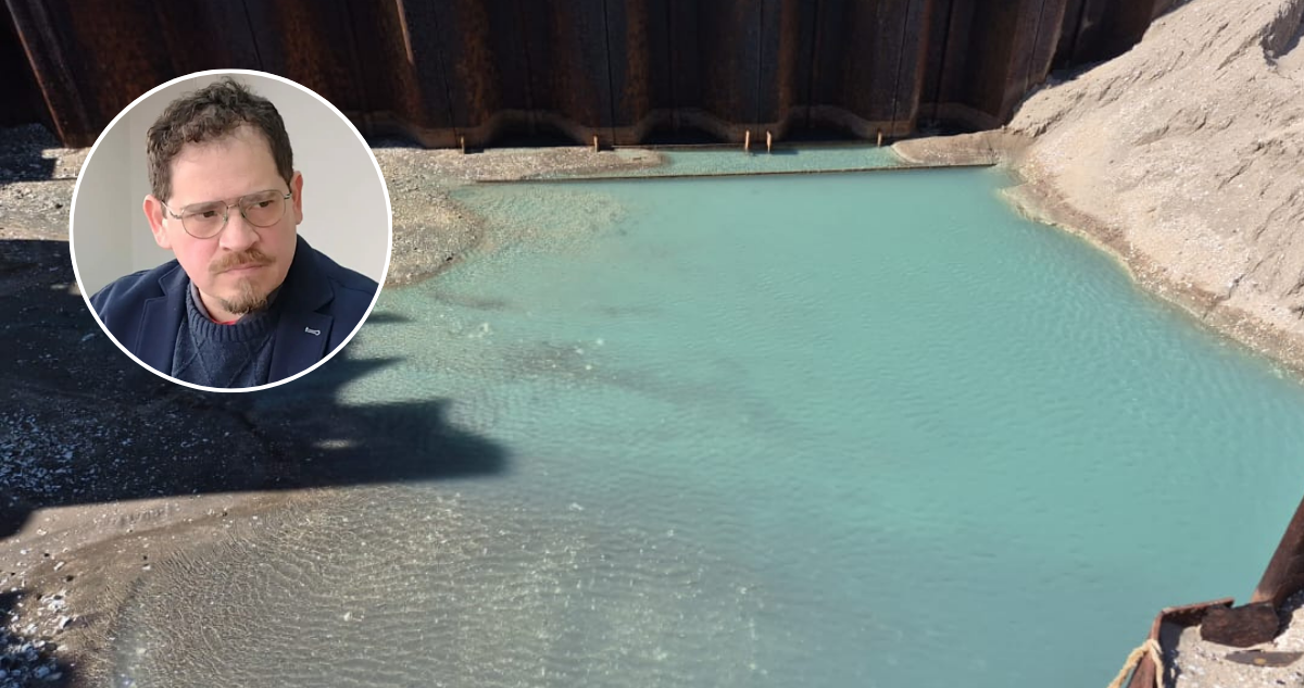 Dijo haberla presentado: delegado presidencial aún no denuncia aparición de líquido azul en Puchuncaví