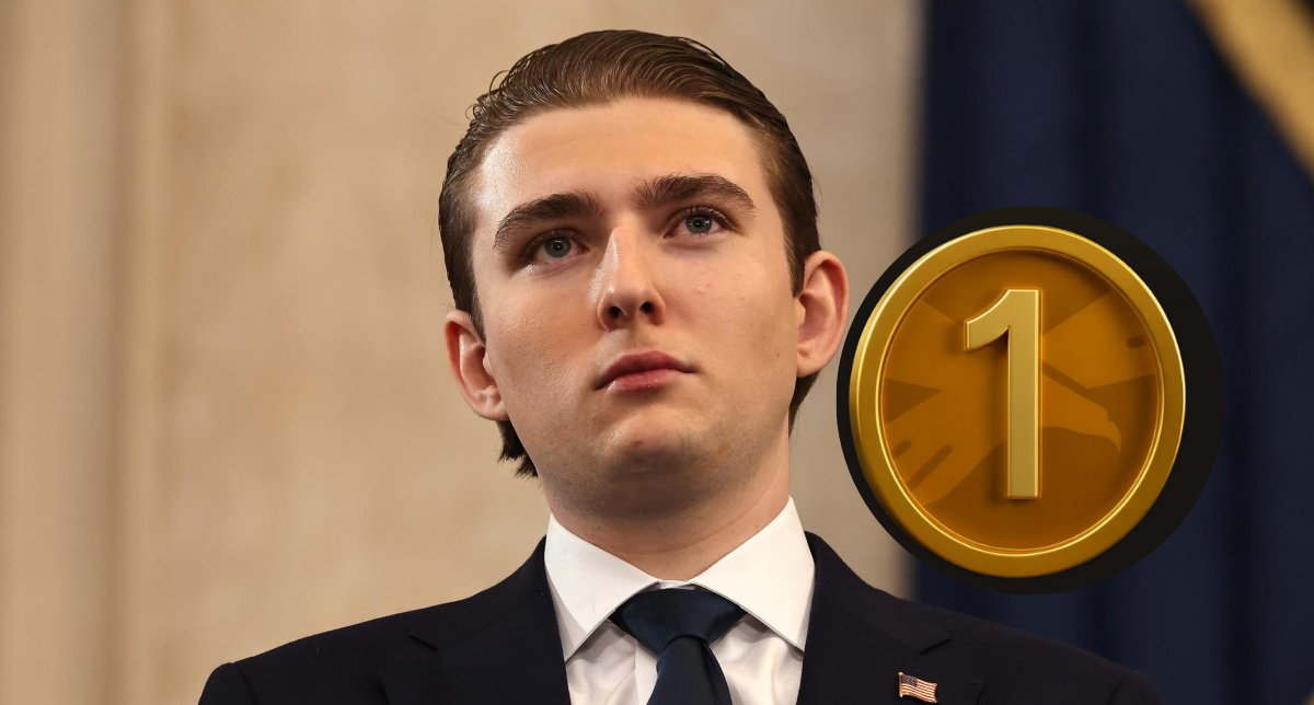 Barron Trump en criptomonedas