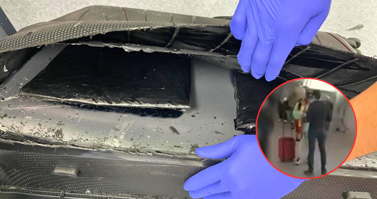 PDI detuvo a chileno proveniente desde España con 5 kilos de éxtasis en maleta con doble fondo