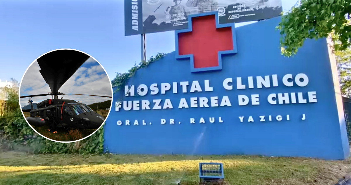 Sobrevivientes del Black Hawk accidentado en Campos de Hielo Sur arriban al Hospital FACh en la RM