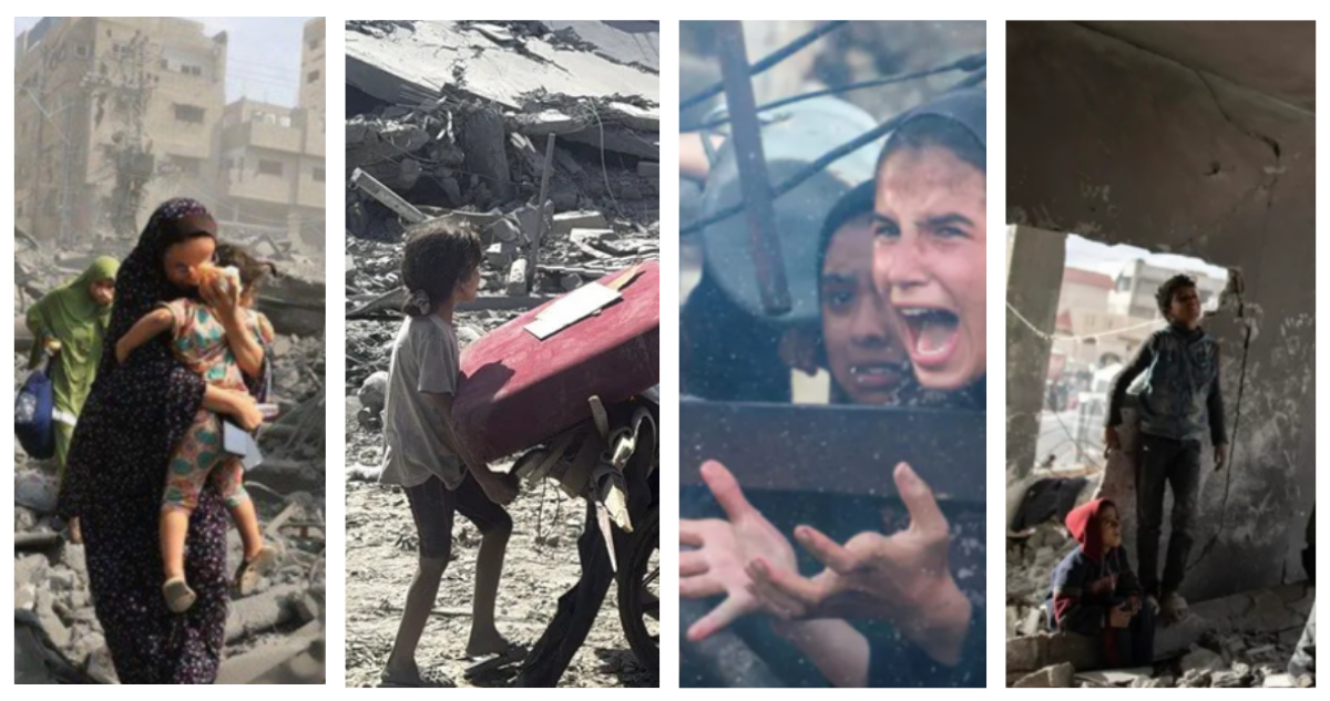 Imágenes de Gaza, a dos años del genocidio